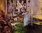 乔瓦尼 波尔蒂尼 : Room of the Painter